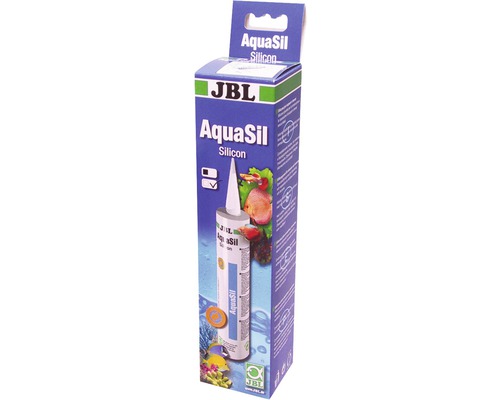 JBL Aquarium-Silikon AquaSil transparent 310 ml JBL AquaSil Silikonverpackung für Aquarien