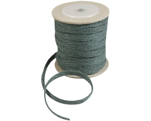 Windhager Ruban de décoration en jute 20 m vert Bobine de ruban décoratif
