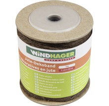 Rouleau de ruban décoratif en jute 1 cm x 20 m