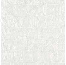 Papier peint intissé blanc avec structure