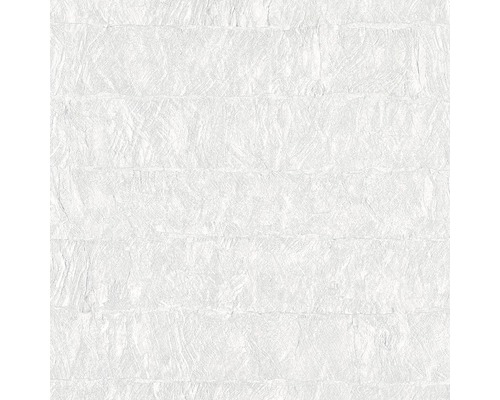 Papier peint intissé blanc avec structure