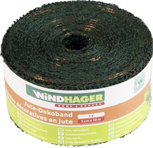 Windhager Juteband 5x10 m grün
