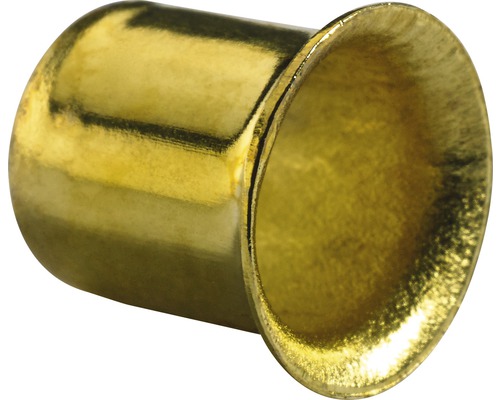 Douille à enfoncer Ø 8 mm laitonné, 40 pièces Connecteur de tuyau en métal