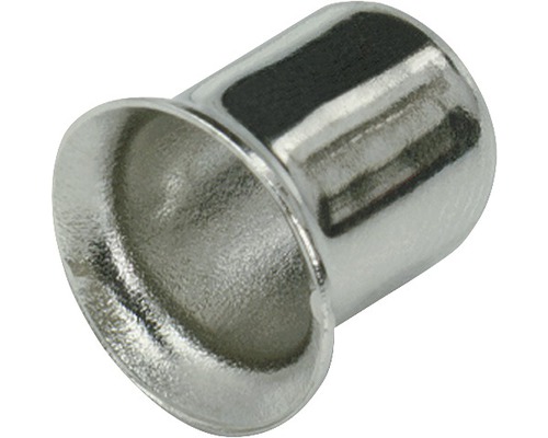 Cheville pour taquet cuillère Ø 7,5 mm nickelé, 40 pièces Manchon métallique