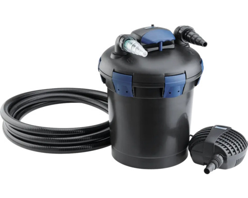 Kit de filtre de bassin sous pression avec pompe et tuyau