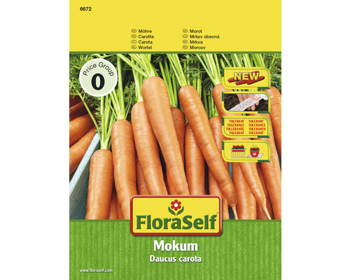 Carotte 'Mokum' FloraSelf semences de légumes hybrides F1 ruban de graines