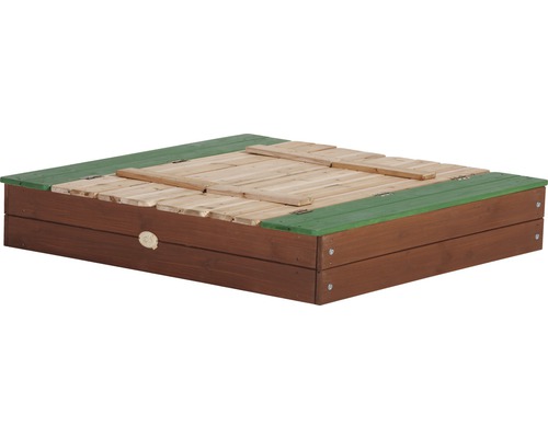 Bac à sable en bois avec couvercle