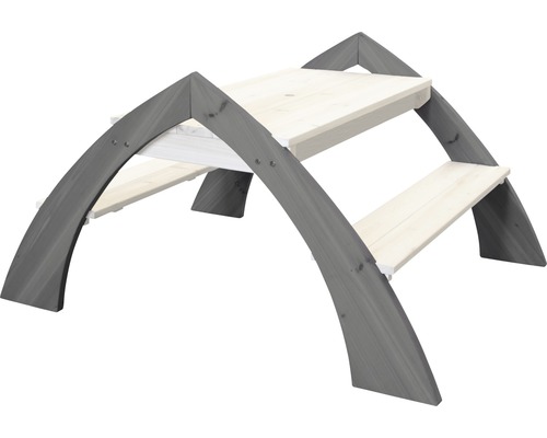 Ensemble de sièges pour enfants en bois avec table et bancs