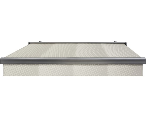 Markise mit gepunktetem Muster