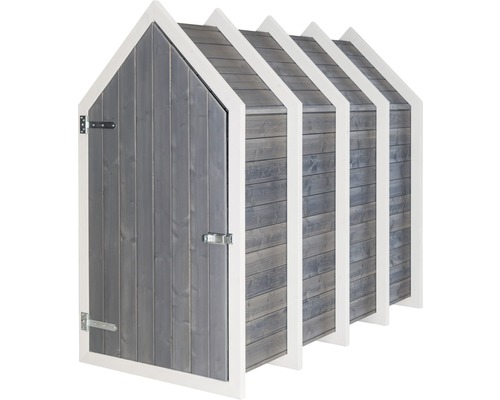 Abri de jardin en bois avec porte