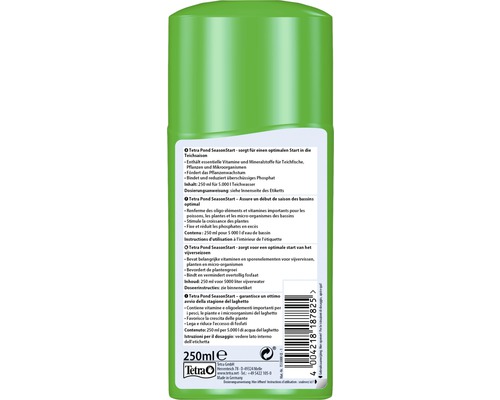 Tetra Pond Season Start bouteille 250ml