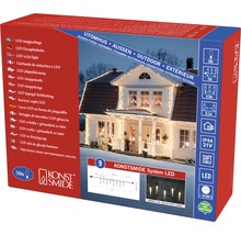 Konstsmide LED Eiszapfenkette für den Aussenbereich, 50 Stück