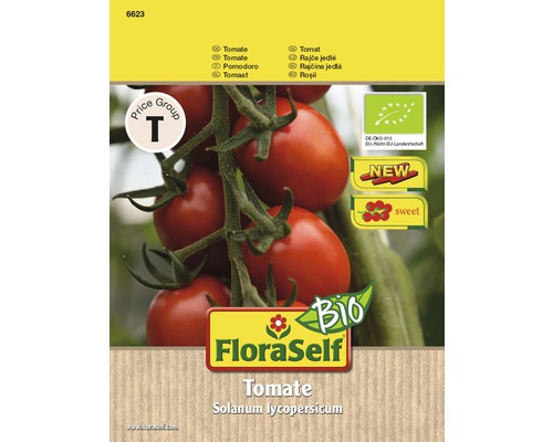 Tomates cocktail bio 'Bolstar Baloe' FloraSelf Bio semences de légumes hybrides F1