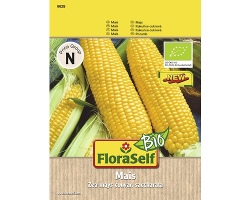 Maïs doux bio 'Golden Bantam' FloraSelf Bio semences stables semences de légumes