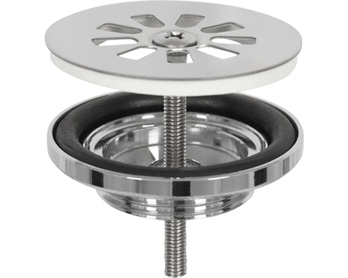 Spülenablaufgarnitur mit Sieb