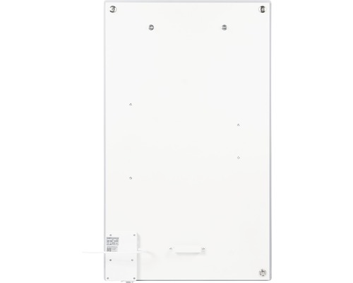 Vue arrière d''un chauffage infrarouge pour montage mural