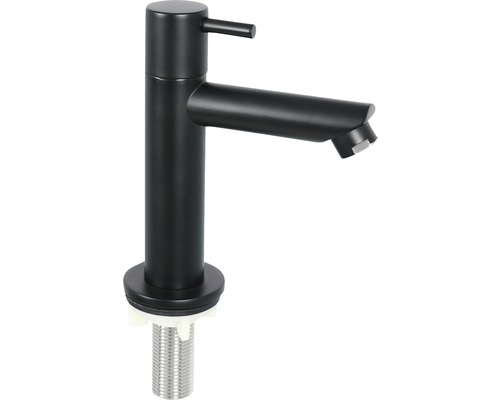Schwarzer Waschtisch Einhebelmischer