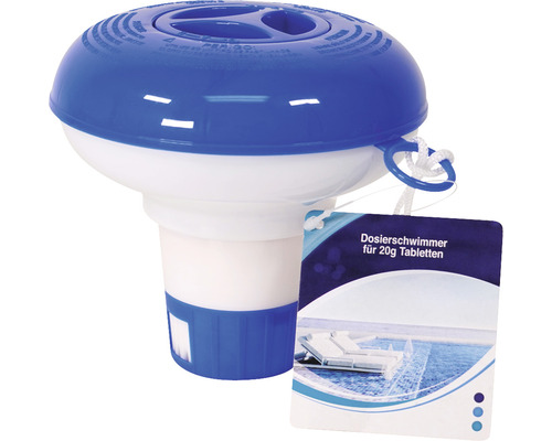 Diffuseur flottant pour comprimés de 20 grammes pour l''entretien de piscine