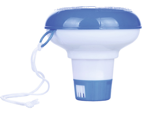 Diffuseur flottant de produits chimiques pour piscine avec cordon