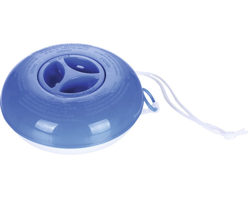 Diffuseur flottant de produits chimiques pour piscine avec cordon