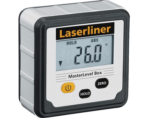 Laserliner Niveau à bulle électronique numérique, inclinomètre MasterLevel Box