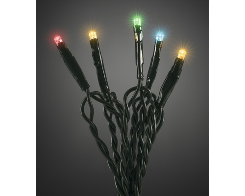 Guirlande lumineuse LED avec plusieurs lumières colorées