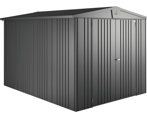Gerätehaus biohort Europa 6 224x296 cm dunkelgrau-metallic Gerätehaus biohort Europa 6 224x296 cm dunkelgrau-metallic