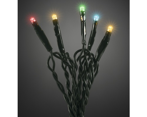 Guirlande lumineuse LED avec plusieurs lampes colorées