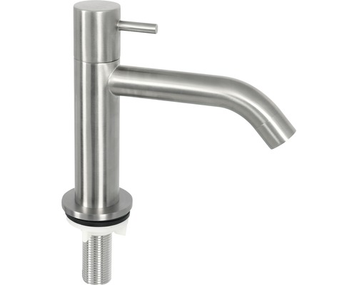 Waschtischarmatur aus Edelstahl