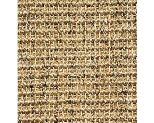 Spannteppich Sisal Manaus beige 400 cm breit (Meterware) Nahaufnahme eines Teppichs aus Sisal
