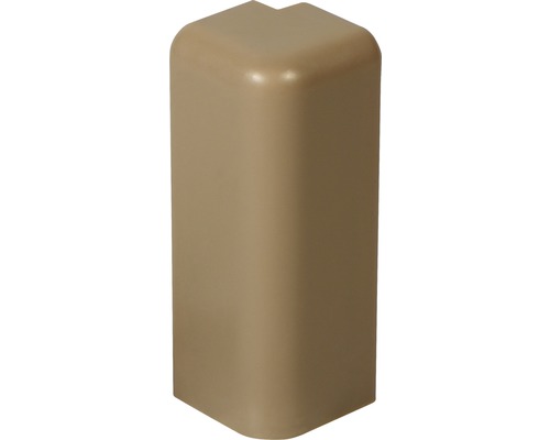 Angle extérieur FU62L uni vert/marron pack 2 unités Profilé de protection d''angle en plastique