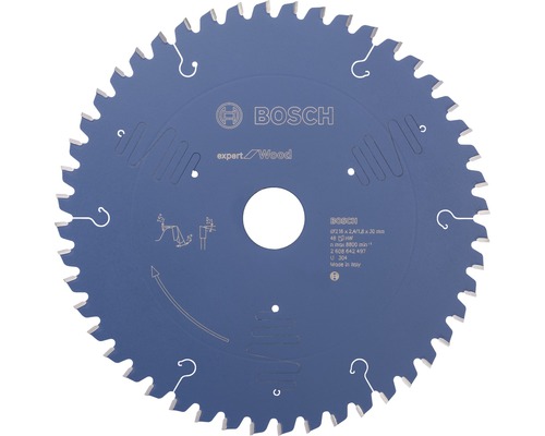 Bosch Kreissägeblatt Expert for Wood Ø 216x30 mm Z 48