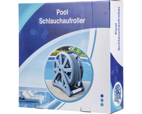 Verpackung einer Pool Schlauchaufroller