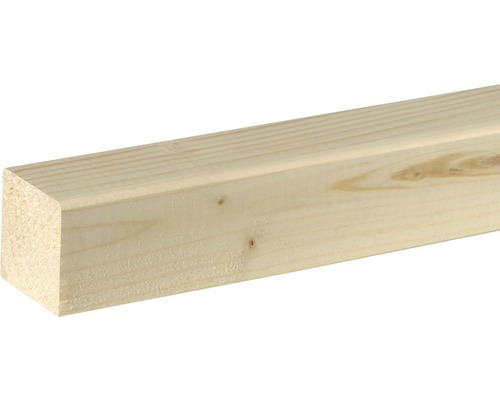 Cadre en bois raboté épicéa/pin 45x45x2400 mm
