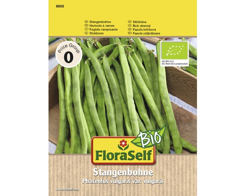 BIO-Stangenbohne, grün Gemüsesamen