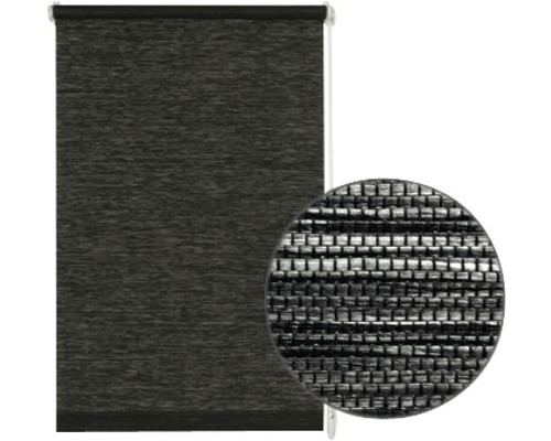 Store occultant avec tissu textile et chaînette