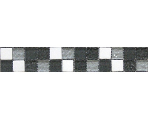 Bordüre Tuscany grau 29.8x4.8 cm