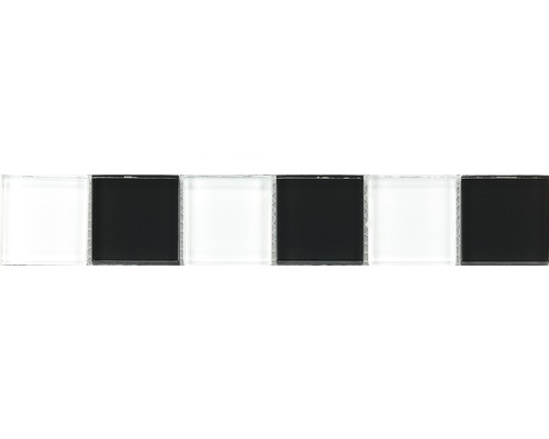 Bordüre GL-52502 schwarz 29,8x4,8 cm