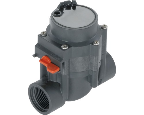 Vanne d''irrigation en plastique avec un interrupteur pour commande manuelle