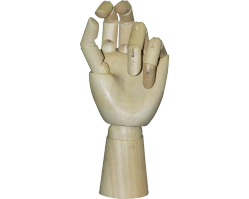 Holz-Gliederhand 30 cm