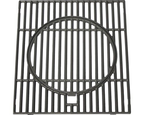 Grille de barbecue en métal avec une ouverture ronde au centre