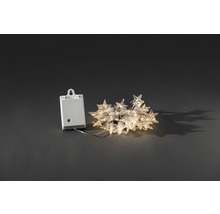 Guirlande lumineuse en forme d'étoile avec alimentation à piles