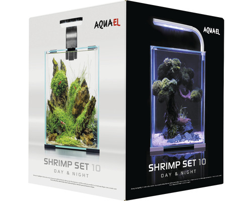 AquaEL Shrimp Set 10 Day and Night Aquarienverpackung
