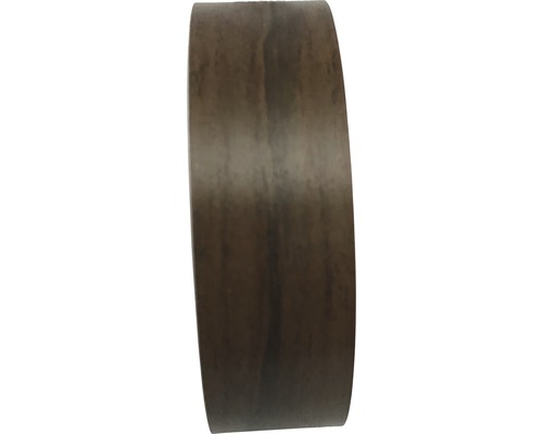 Chants collés noyer avec adhésif thermofusible 0,3x20x5000 mm Douille métallique