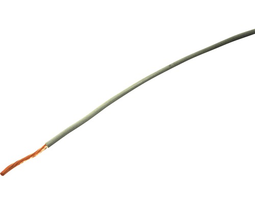 Câble électrique multibrin en T 1x2,5 mm2 gris Eca (au mètre)