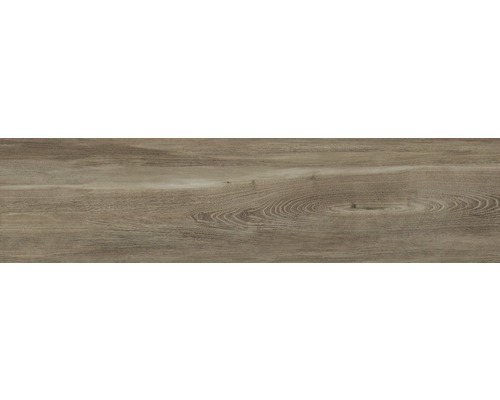 Carrelage de sol en grès cérame fin San Remo Walnut anti-slip 29,5x120 cm rectifié