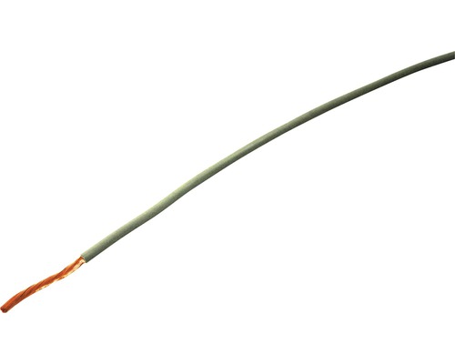 Câble électrique multibrin en T 1x4 mm2 gris Eca (au mètre)