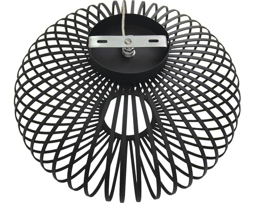 Hängeleuchte aus Metall mit spiralförmigem Design