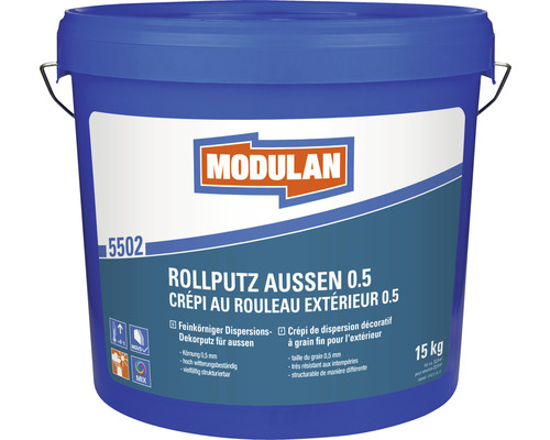 MODULAN 5502 Rollputz Aussen 0,5 mm weiss 15 kg