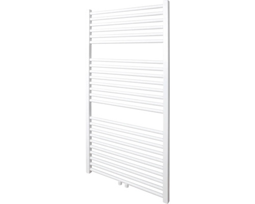 Weisser Handtuchwärmer für das Badezimmer